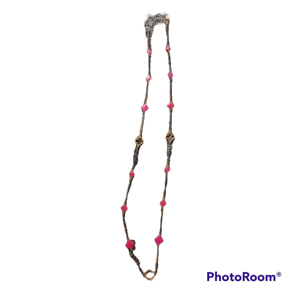 Jack E Oh's Nyc 4 Leaf Clover Statement Necklace … - image 1